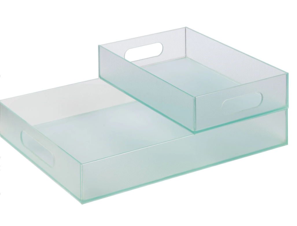 Frosted Glass Tray