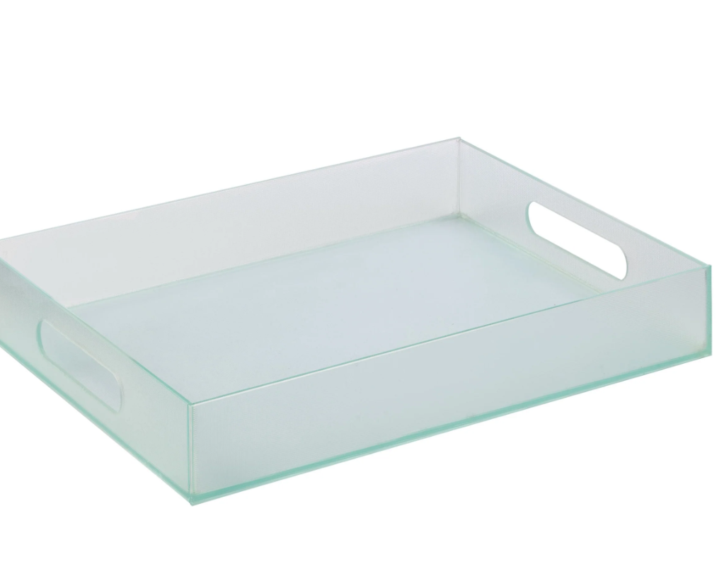 Frosted Glass Tray