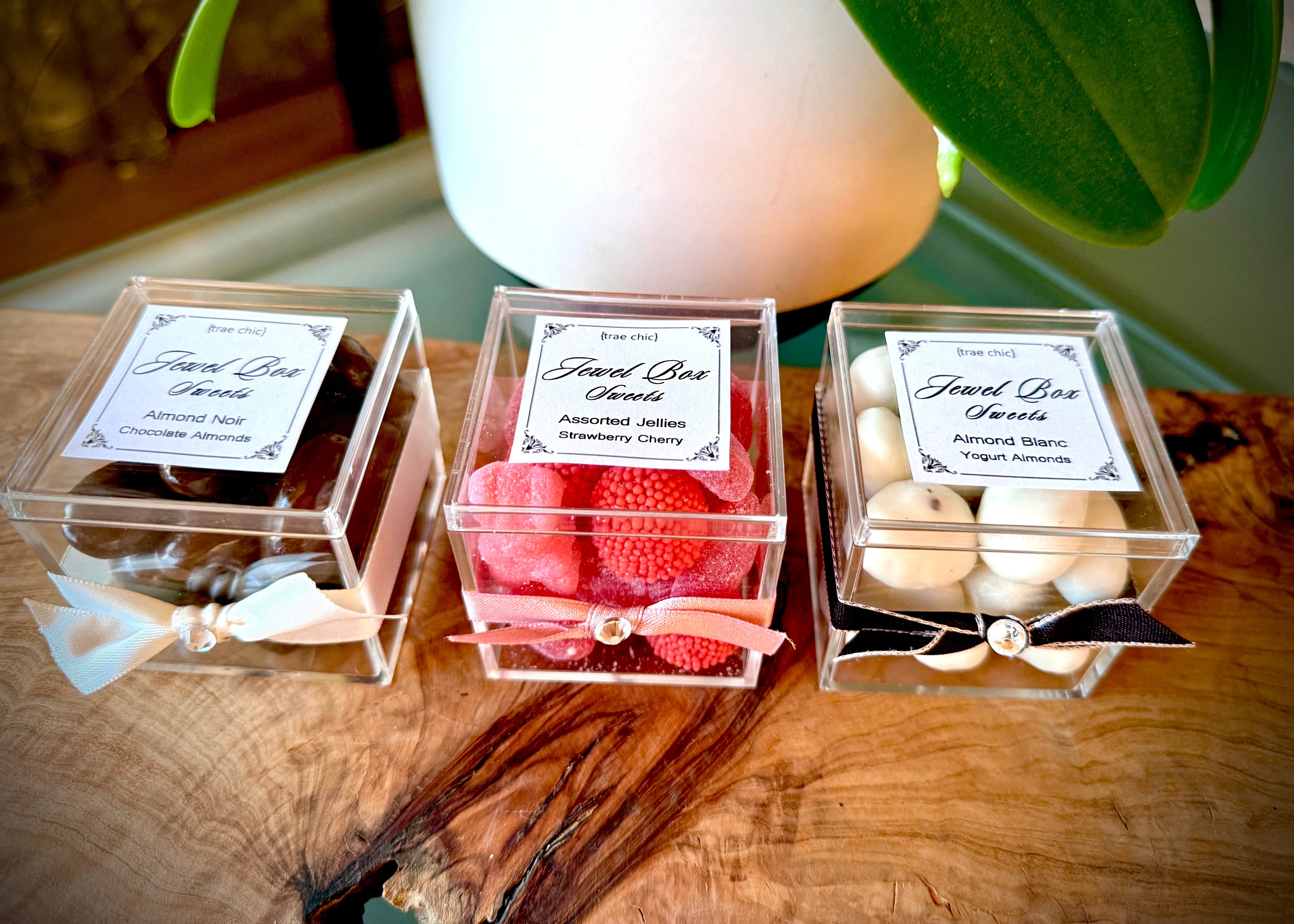 Jewel Box Assorted Jellies: Strawberry & Cherry Gummy Candy