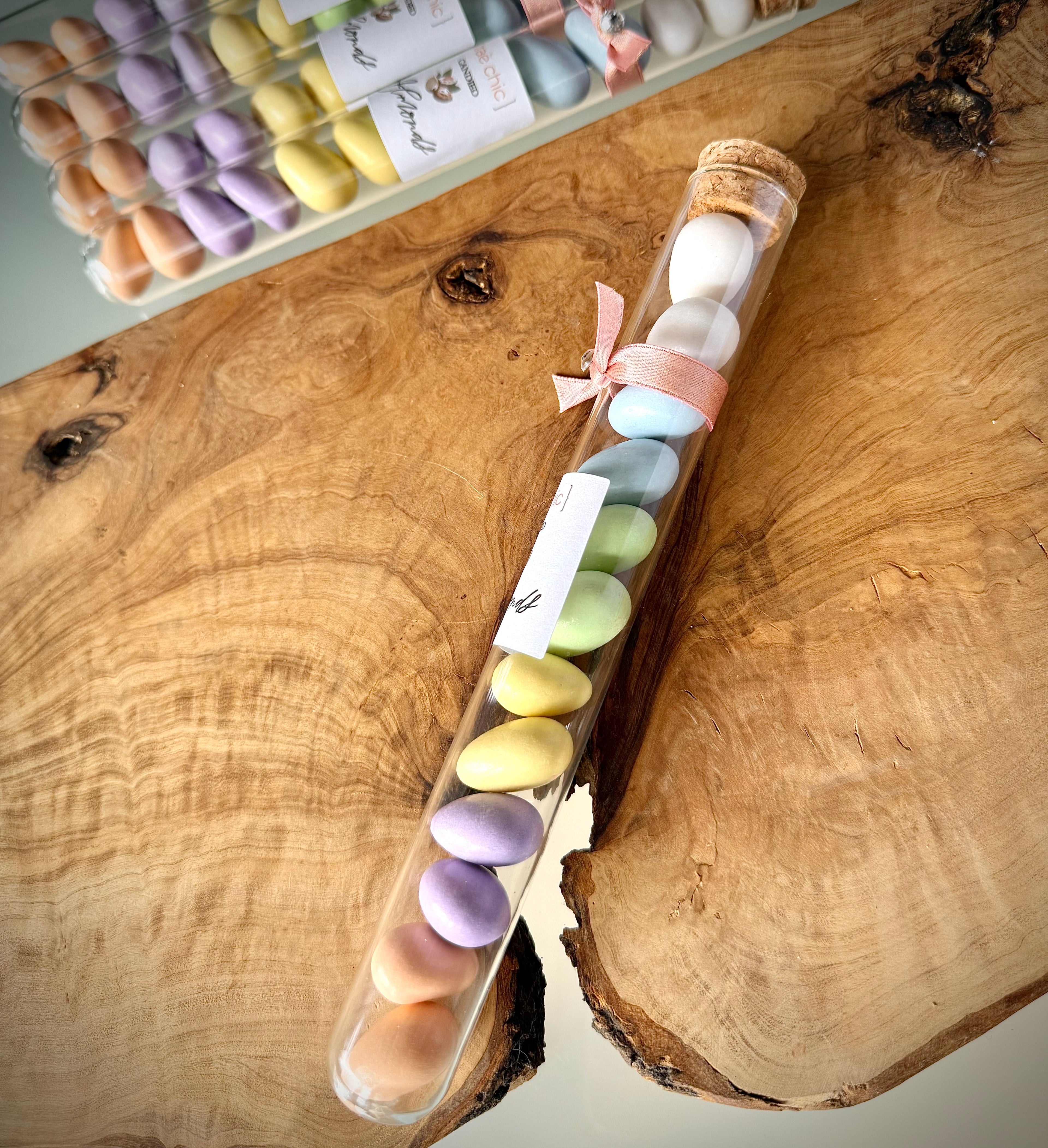 Luxury Almond Pastel | Candied Jordan Almonds ~ Elegant Deluxe Gift