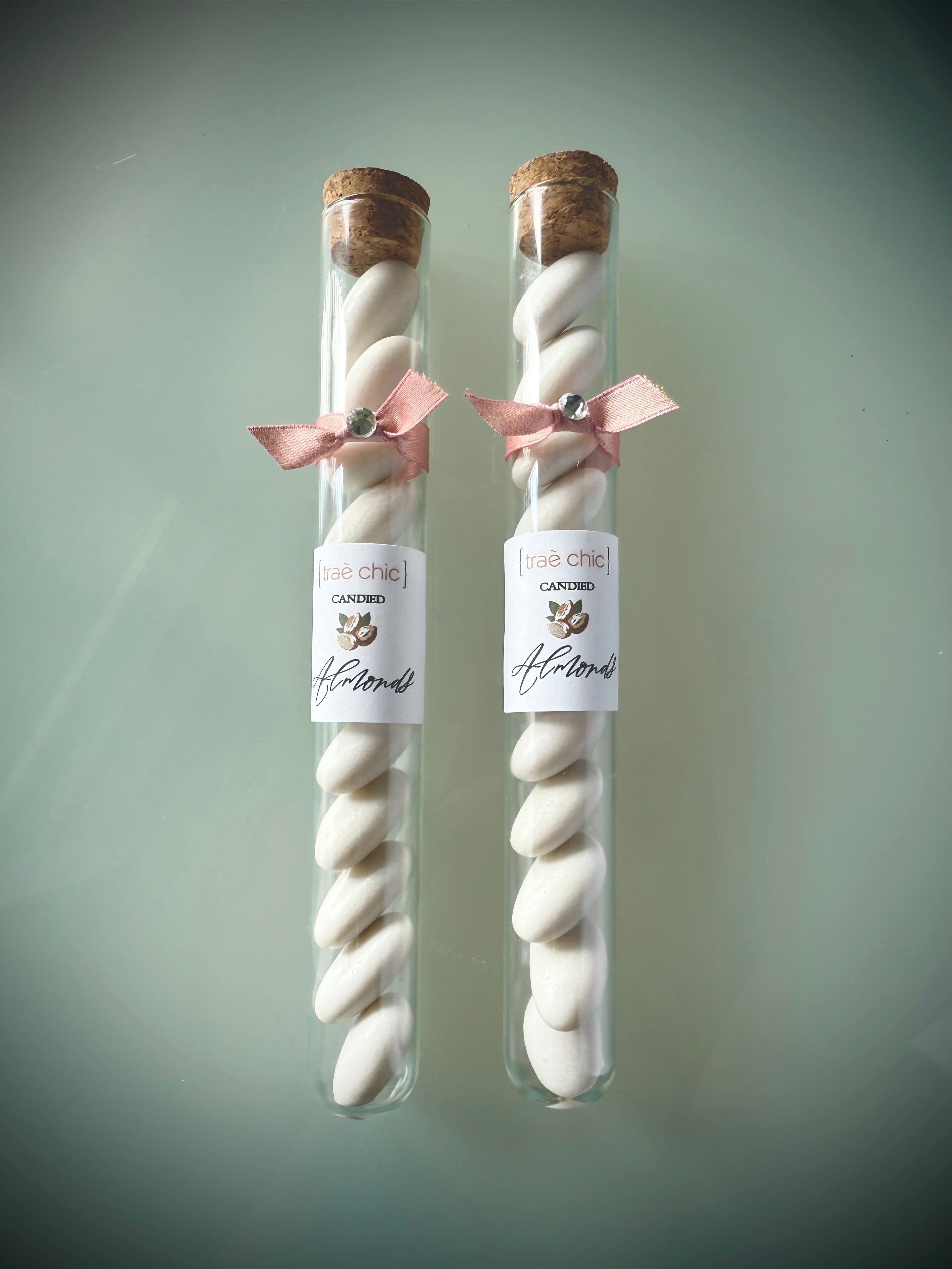 Luxury Almond Blanc | Candied Jordan Almonds ~ Elegant Deluxe Gift