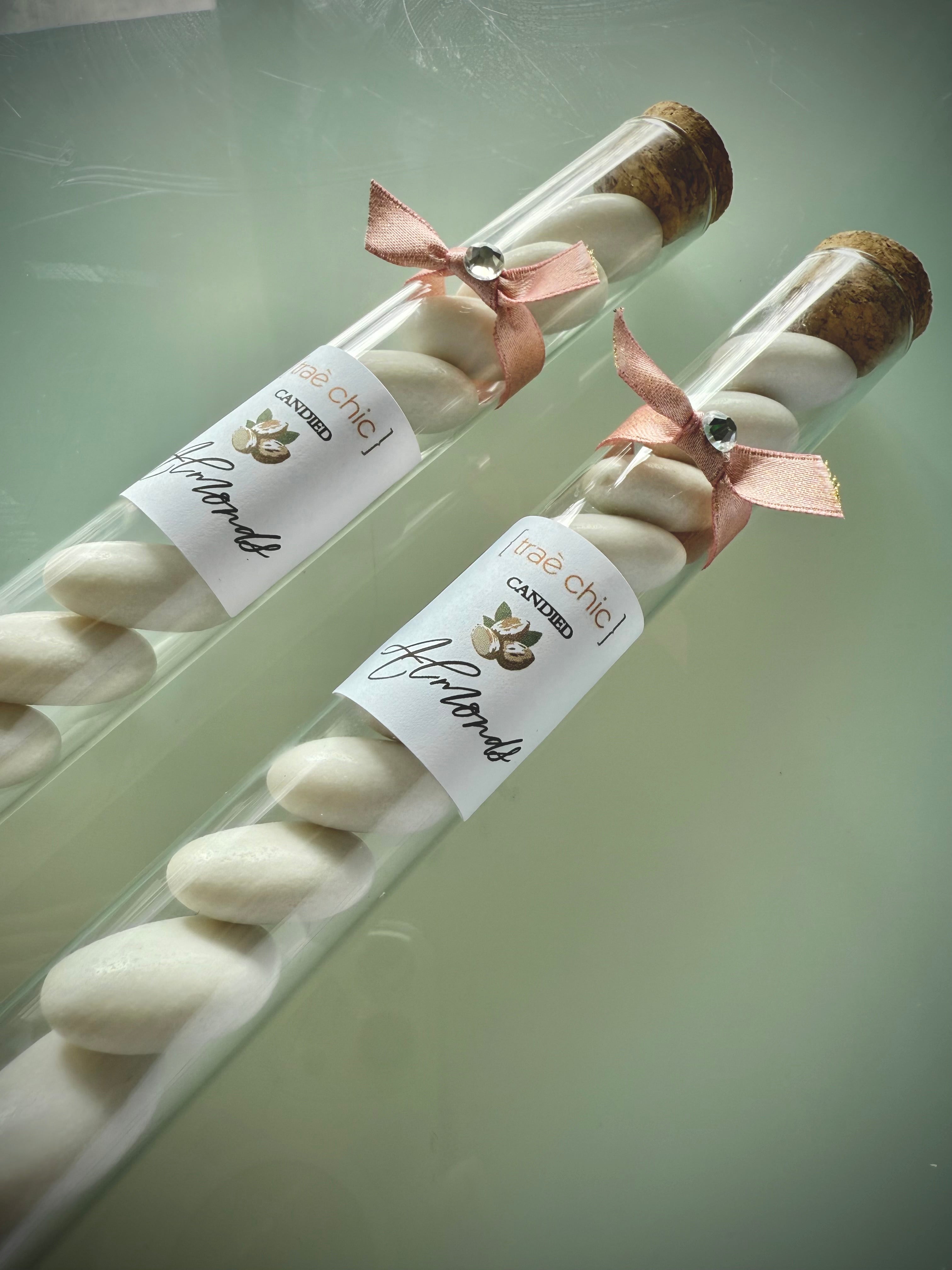 Luxury Almond Blanc | Candied Jordan Almonds ~ Elegant Deluxe Gift