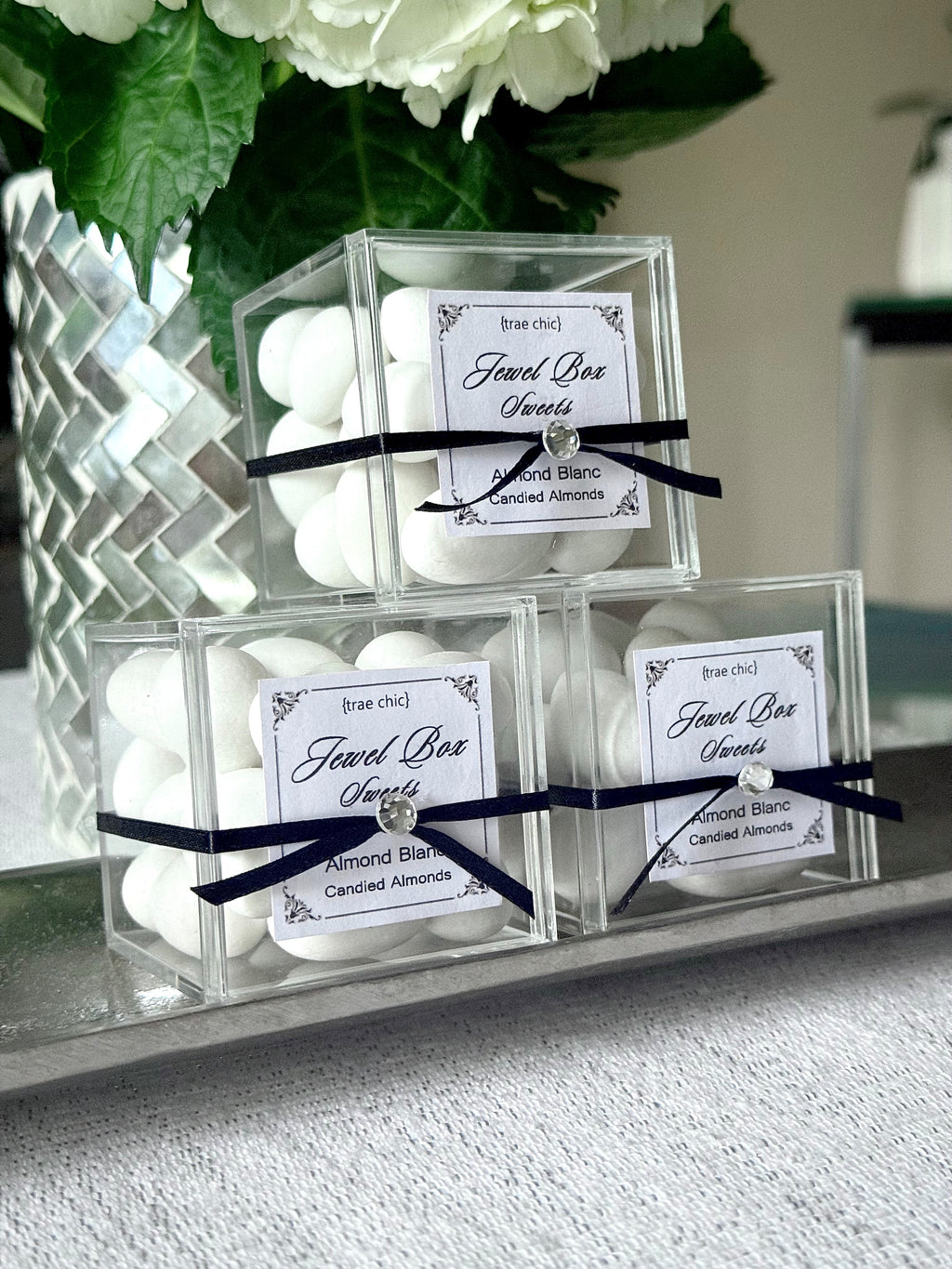 JEWEL BOX SWEETS: Deluxe Candied Almonds | Almond Blanc