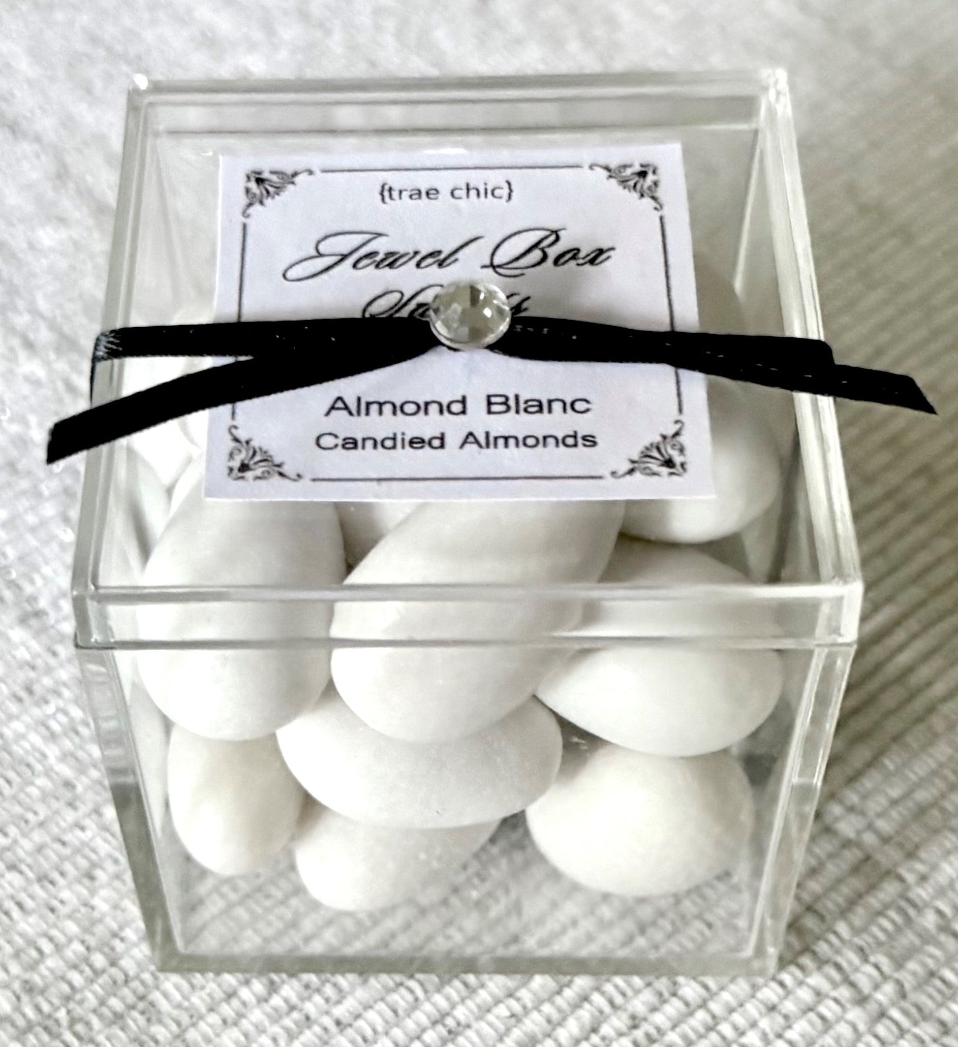 JEWEL BOX SWEETS: Deluxe Candied Almonds | Almond Blanc